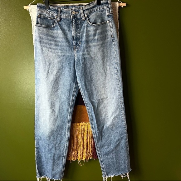 J. Crew High Rise 90s Classic Straight Leg Jeans Size 27 #BF691 - Picture 3 of 8